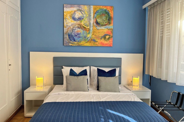 Bedroom 2, Phaedrus Living Kolonaki Blue, Attica