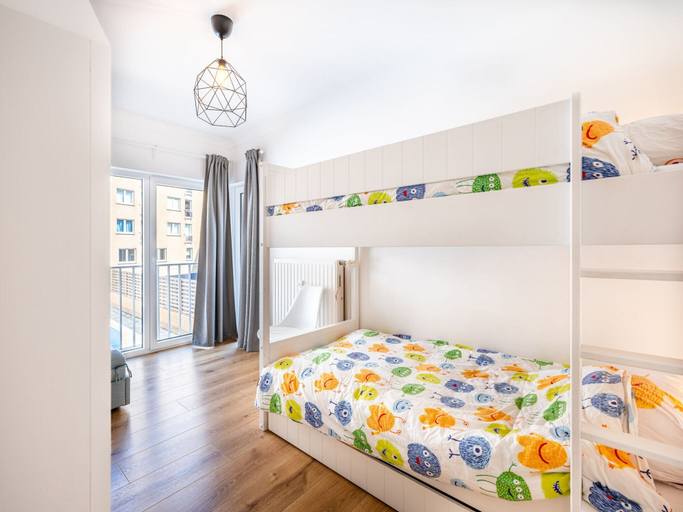 Bedroom 3, Apartment in Koksijde Near the Beach, West-Vlaanderen