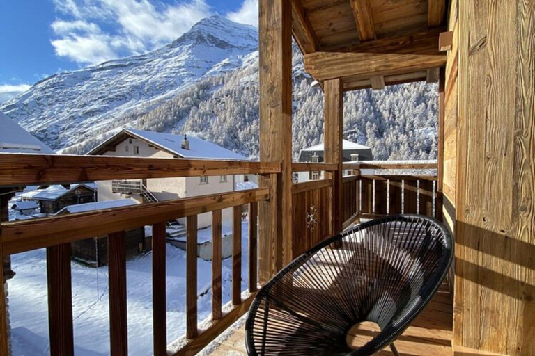 View from property 5, Lovely Apartment Near ski Lift, Sierre