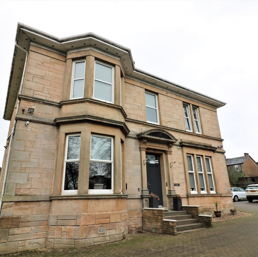Exterior & Views 2, Linden House - Flat 3 - Airdrie, North Lanarkshire