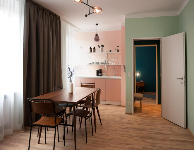 Dining, Appartements Nicht Weit von der Donau, Linz