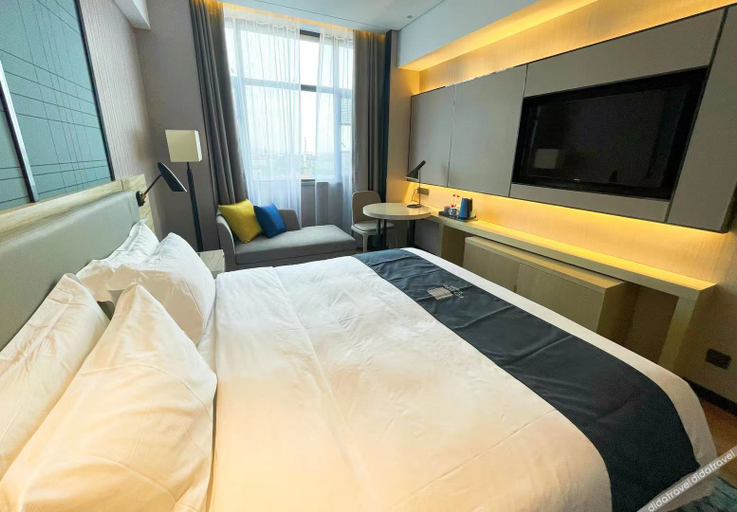 Bedroom 2, Echarm Hotel Wuhan Hannan, Wuhan