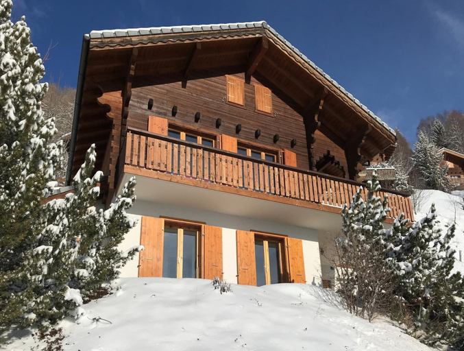 Exterior & Views 2, Sunny chalet in Veysonnaz with garden, Conthey