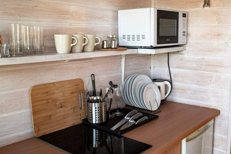 Private kitchen 3, New Holiday Homes for 2 People in Dziwnowek, Kamień