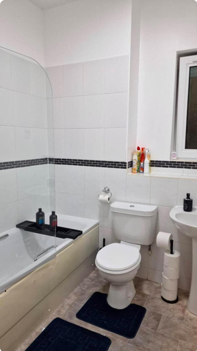 Bathroom 2, 2bed Apt - City Centre With Balcony - Sleeps 6, Southampton