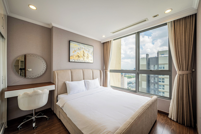 Bedroom 3, Vinhomes Central Park Apartment by Sy's Home, Ho Chi Minh City