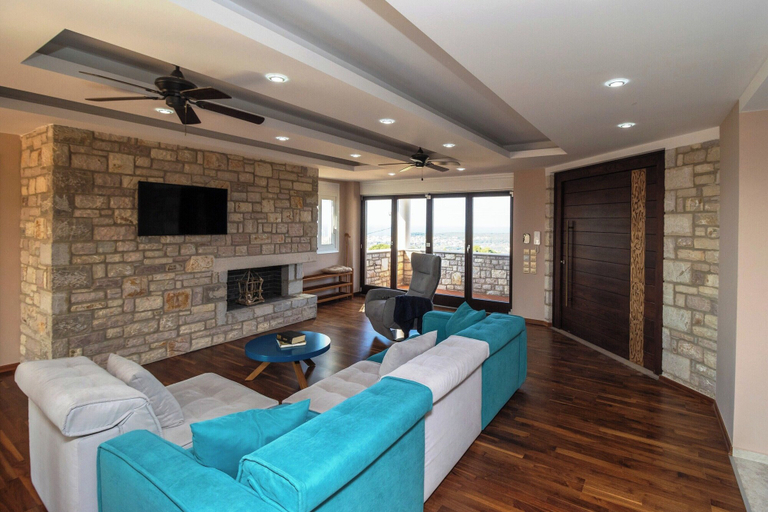 Living area 3, Kbel sea View Villa, Private Pool, Sleeps8, Garden, Peloponnese