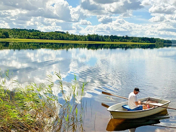 Property grounds, 2 Person Holiday Home in Bello, Eksjö