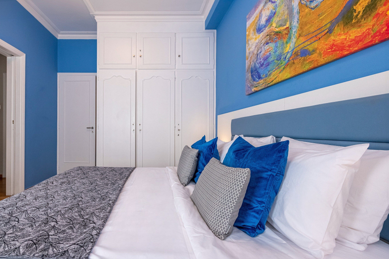 Bedroom 3, Phaedrus Living Kolonaki Blue, Attica
