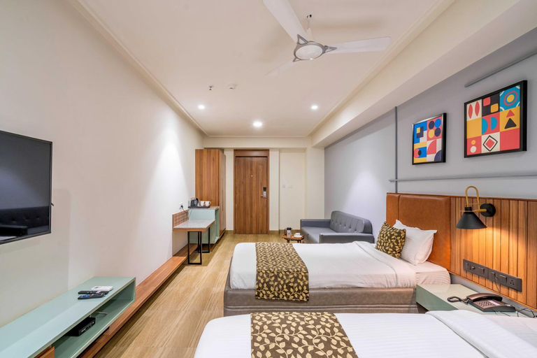 Bedroom 2, The Lemongrass Hotels, Gandhinagar