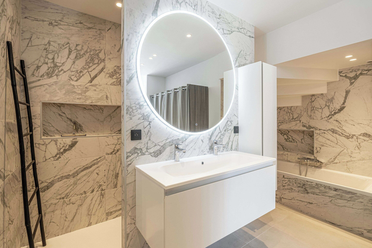 Bathroom 3, Modern Villa with Heated Pool and Garden, Alpes-Maritimes