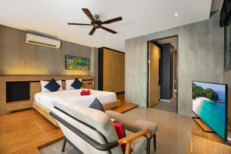 Bedroom 2, Stylish and Modern 4BR Pool Villa Otero, Phuket Island