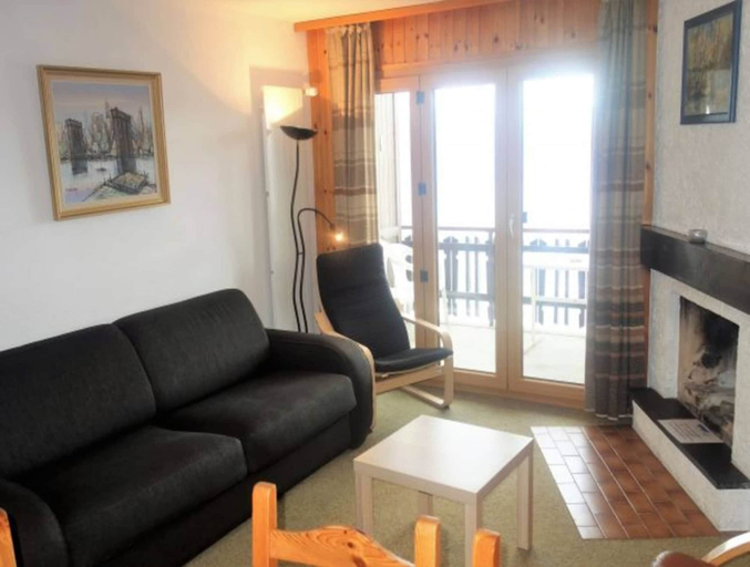 Living room 4, Apartment With Alpine Gateway, Sion