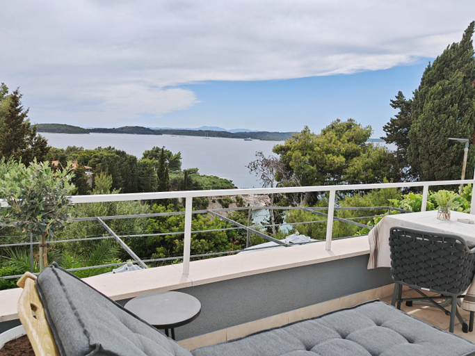 Balcony/terrace 4, Apartments Melani Hvar, Hvar