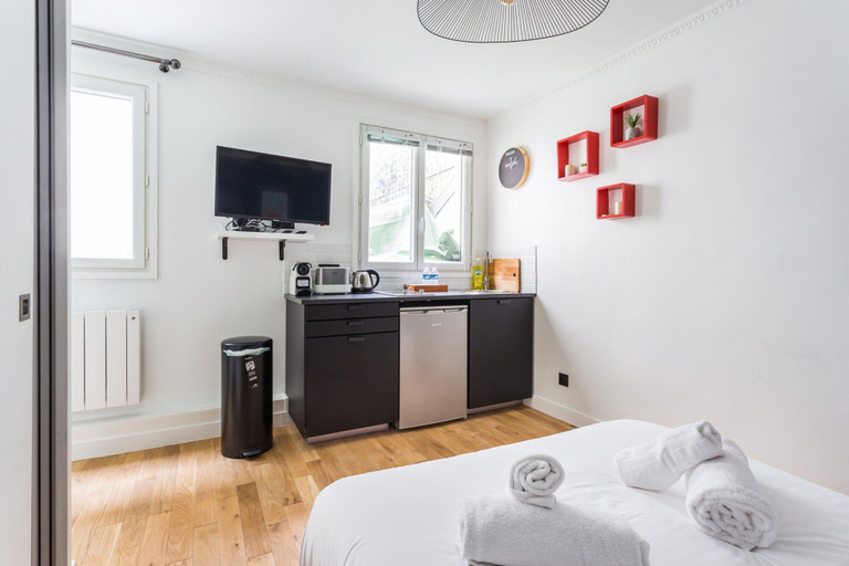 Bedroom 3, Peaceful Studio - 2P - Place de la Bastille, Paris