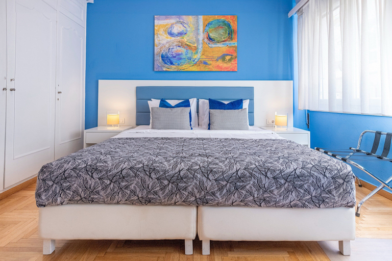 Bedroom 4, Phaedrus Living Kolonaki Blue, Attica
