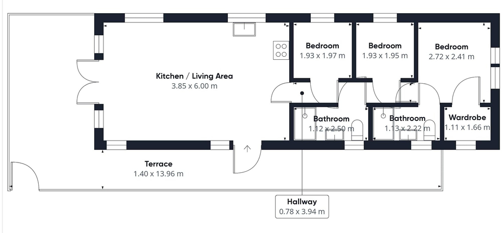 Room 4, Host Stay Kinara Lodge, North Yorkshire