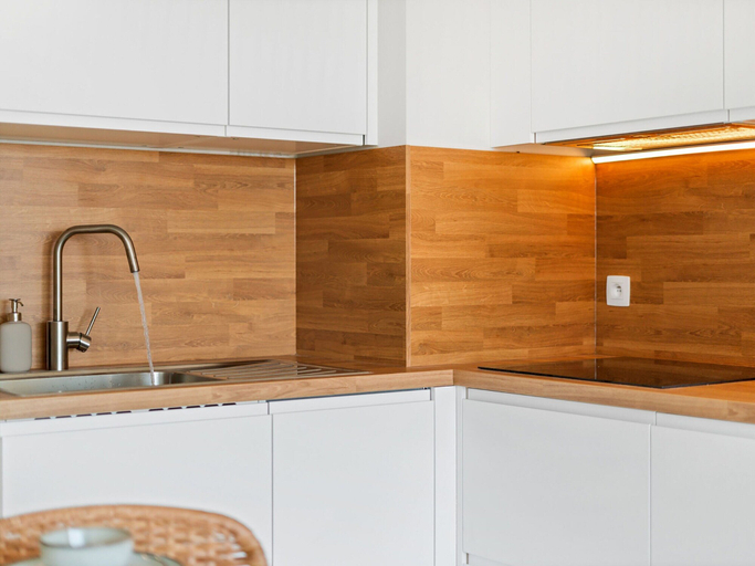 Private kitchen 4, Studio Located on the 3nd Floor, West-Vlaanderen