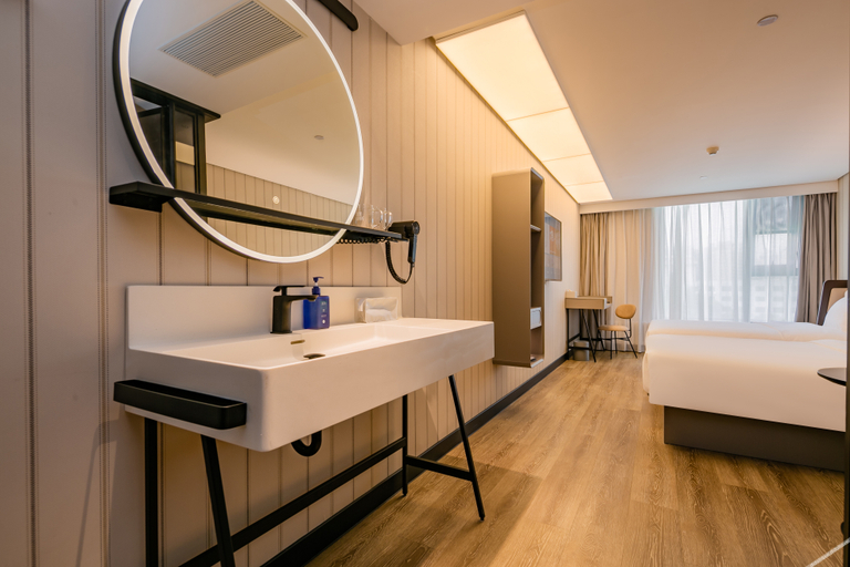 Bathroom 4, Hanting Hotel Xi'an Yanta North Road Lijiacun Wanda, Xi'an