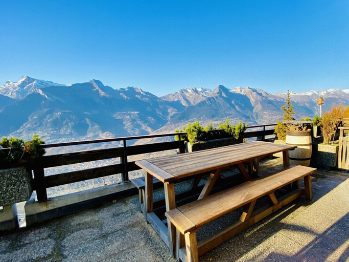 Exterior 2, Graceful Apartment Amidst of Mountains, Sion