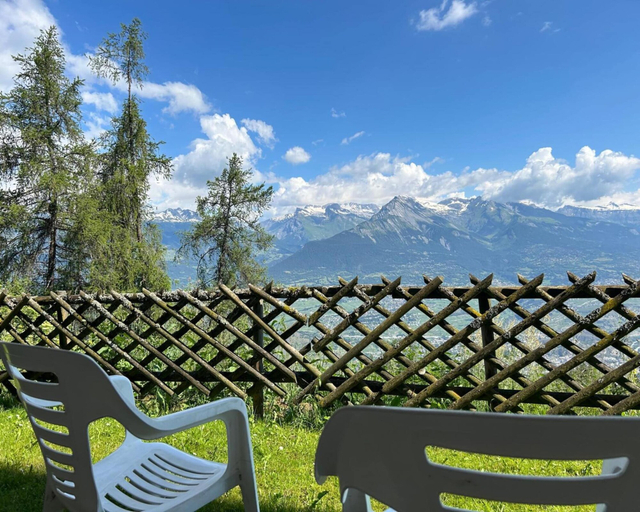 View from property 3, Luxury Studio 4 Pers, Sion