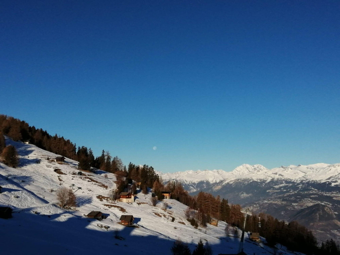 View from property 2, Mystical Apartment With Mountain Views, Sion