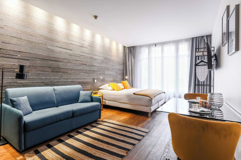 Living area, Magnificent Studio - 4P - Passy, Paris