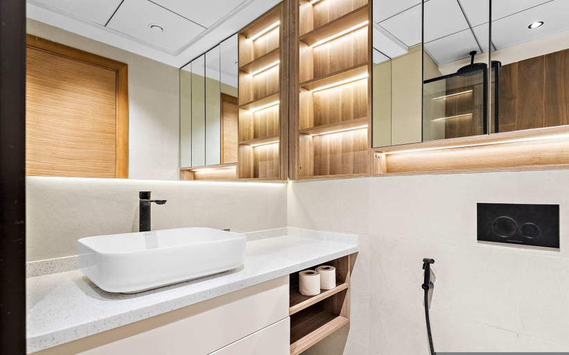 Room 3, Charming Studio in Arjan With Pool and gym, Dubai