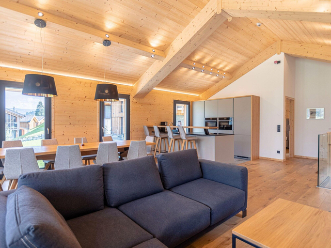 Living area, Superior Holiday Home With Sauna, Liezen