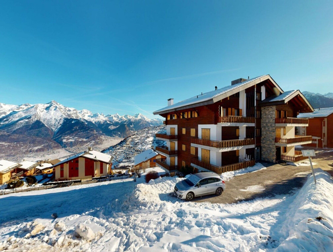 Exterior 5, Stunning Apartment With Valley and Mountains, Conthey