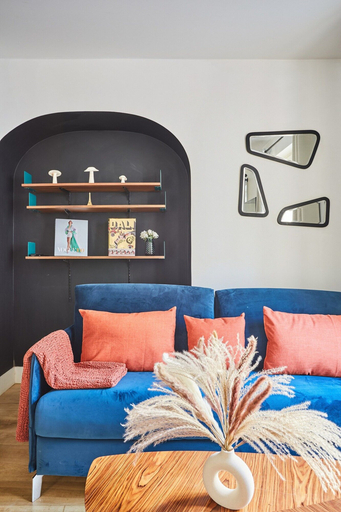 Living area 3, Cosy Apartment Le Marais Center of Paris, Paris