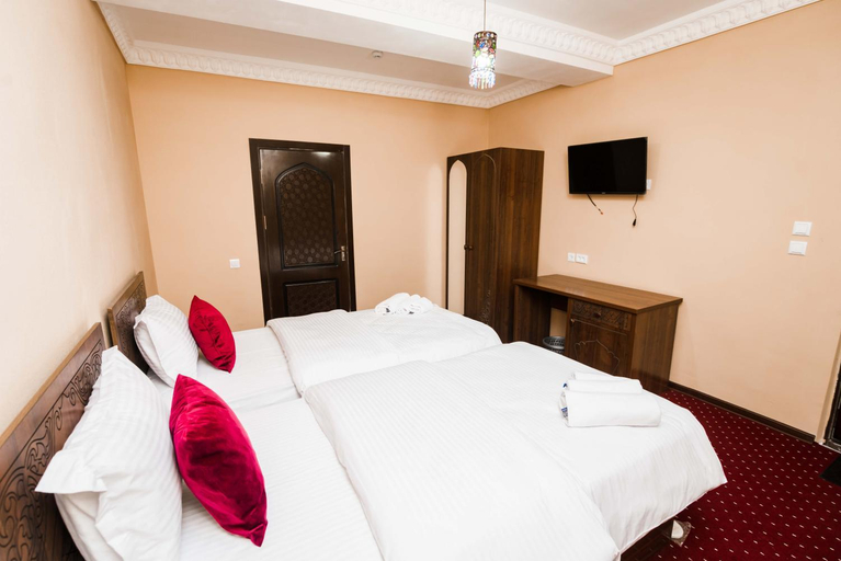 Bedroom, Best cheap hotel Shax, Buxoro