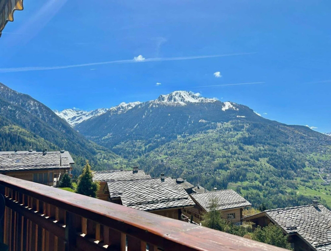 View from property 5, Marvelous Studio Apartment for Four, Sion
