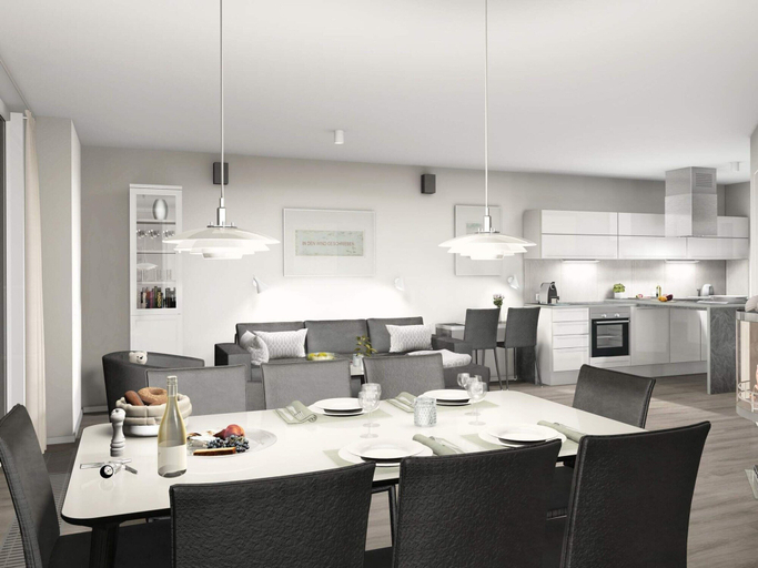 Private kitchen 4, 5 Star Holiday Home in Wendtorf, Plön