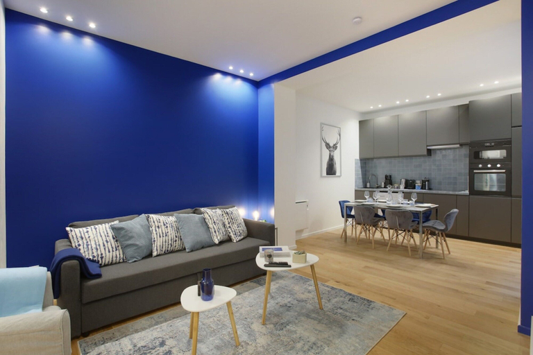 Living area 2, New Apartment Center of Paris, Paris