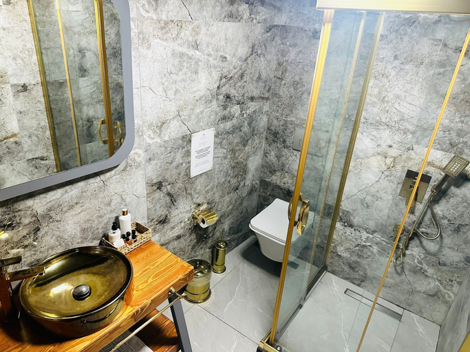 Bathroom 4, diamond elite pansiyon, Bornova