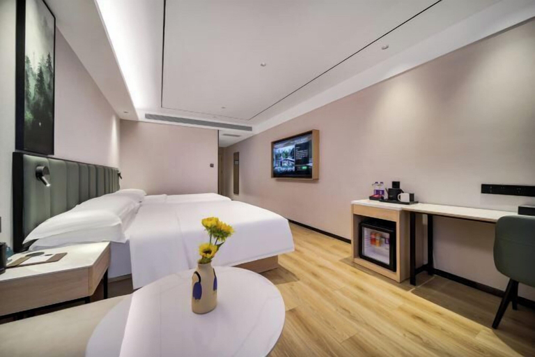 Bedroom 3, Greentree Inn Beijing Changping District North China Electric Power University Business Hotel, Beijing