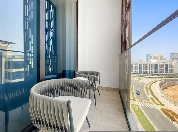 Room 4, Charming Studio in Arjan With Pool and gym, Dubai