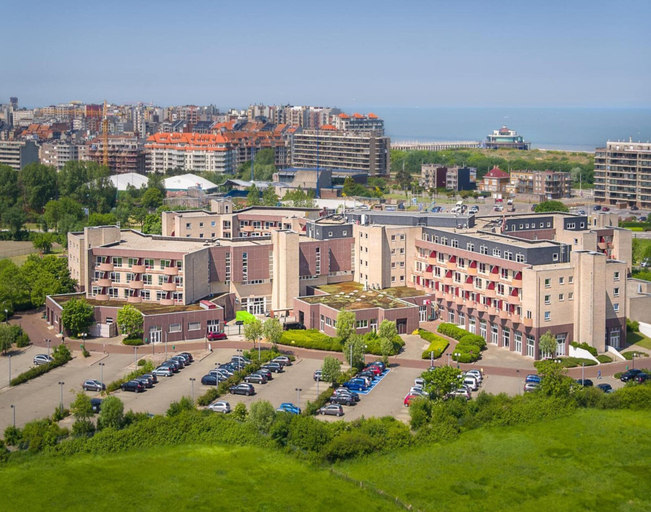 View from property 5, Nice Studio Near the Beach, West-Vlaanderen