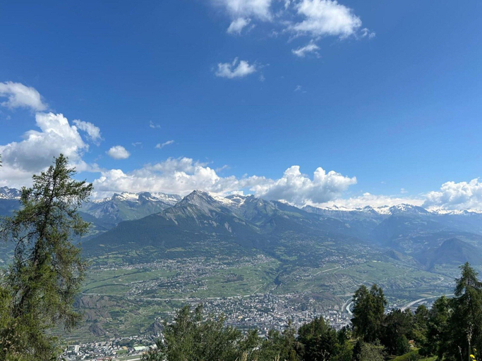 View from property 4, Luxury Studio 4 Pers, Sion