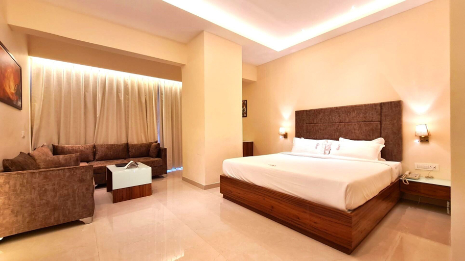 Bedroom 2, Galaxy Club & Hotel, Bijapur