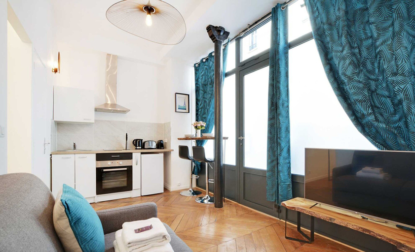 Living area 3, Beautiful Apartment - 1br/4p - Near Nation, Paris