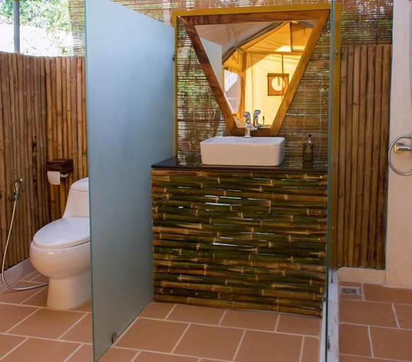 Bathroom, Cardamom Tented Camp, Koh Kong
