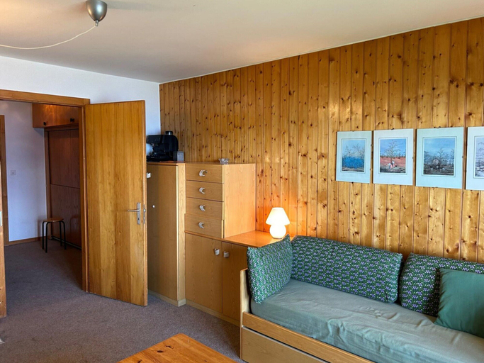 Living room, Luxury Studio 4 Pers, Sion