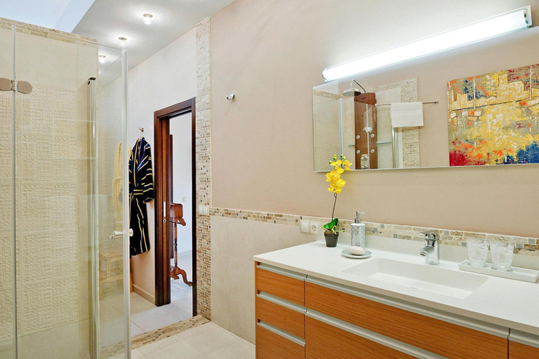 Bathroom 3, Villa With Pool and Beautiful Architecture, Las Palmas