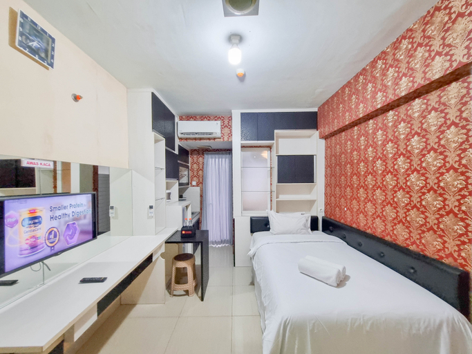 Bedroom 2, Enjoy Living Studio Student Castle Yogyakarta Apartment By Travelio, Sleman