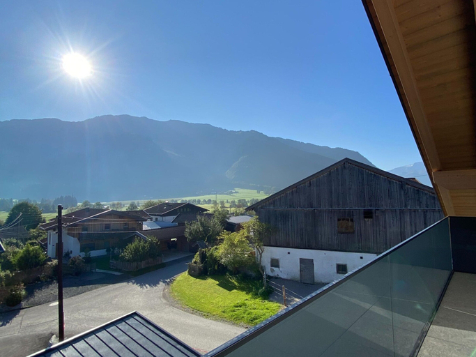 View from property 2, Attic Apartment in Saalfelden Near Ski Slopes, Zell am See