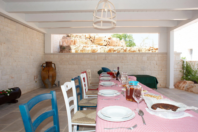 Balcony 3, Tower House in Puglia With Pool, Bari