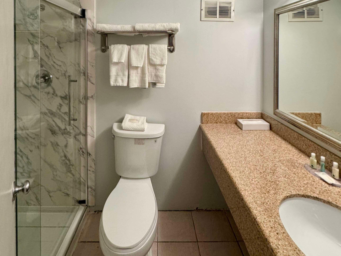 Bathroom 4, Suburban Studios East Syracuse Carrier Circle, Onondaga