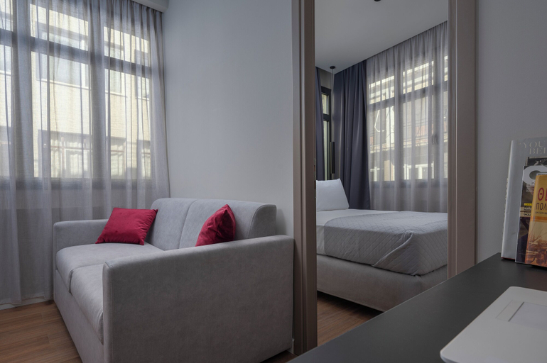 Bedroom 2, Hebrard Industrial Suites, Central Macedonia